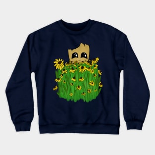 Groot and the Black-Eyed Susans Crewneck Sweatshirt